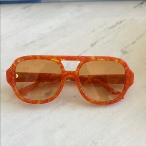 Poppy Lissiman Orange Aviators